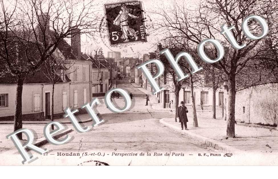 Perspective de la Rue de Paris