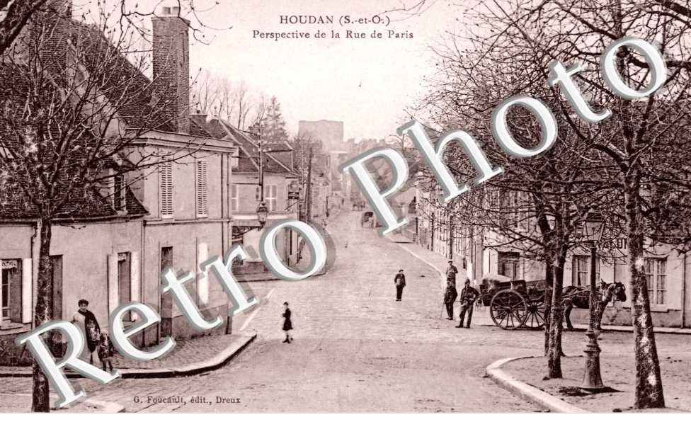 Perspective de la Rue de Paris