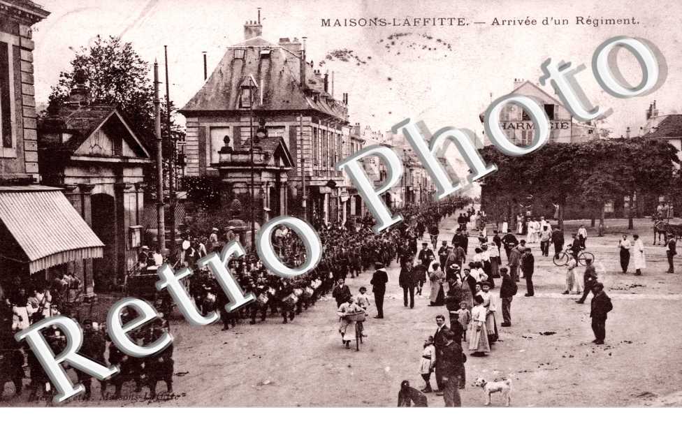 Arrivee d'un Regiment