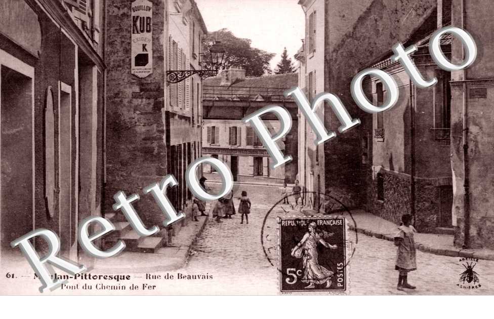 Rue de Beauvais, le Pont du Chemin de Fer