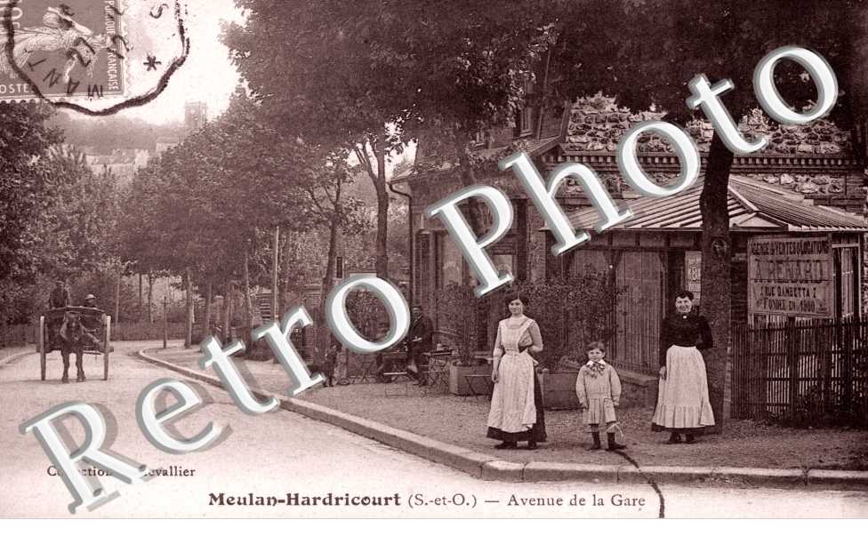 l&#039;Avenue de la Gare, Meulan-Hardricourt