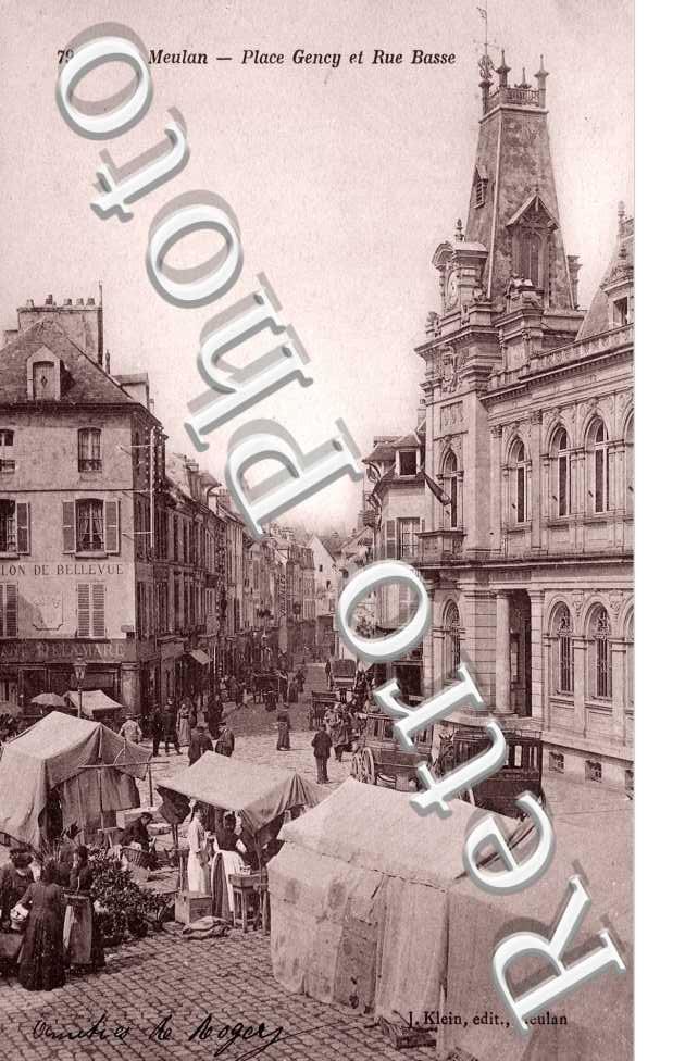la Place Geney et la Rue Basse