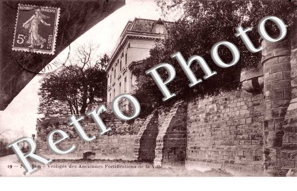 Vestiges des anciennes fortifications