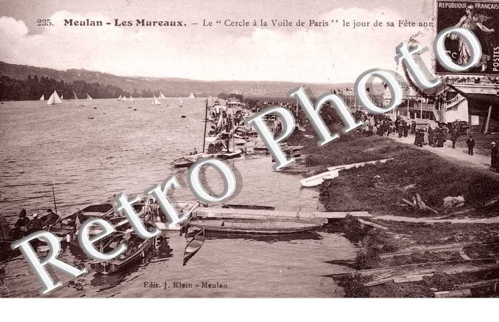 Le Cercle a la Voile de Paris, le jour de la fete annuelle