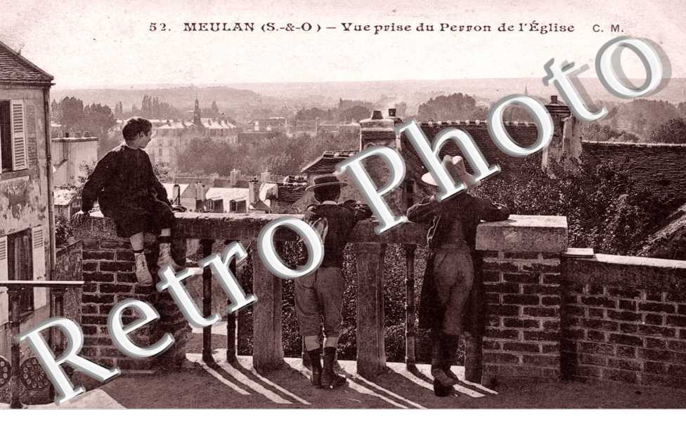 Vue prise du Perron de l&#039;Eglise