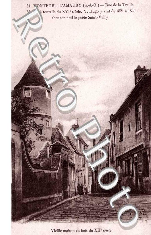 Rue de la Treille, maison a tourelle