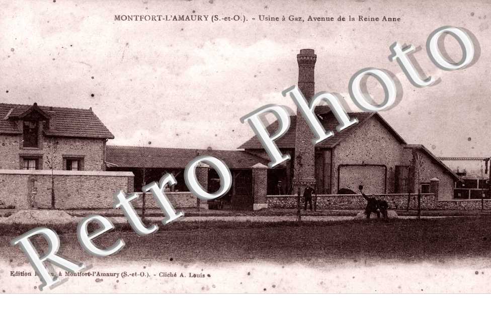 Usine à Gaz avenue de la Reine Anne
