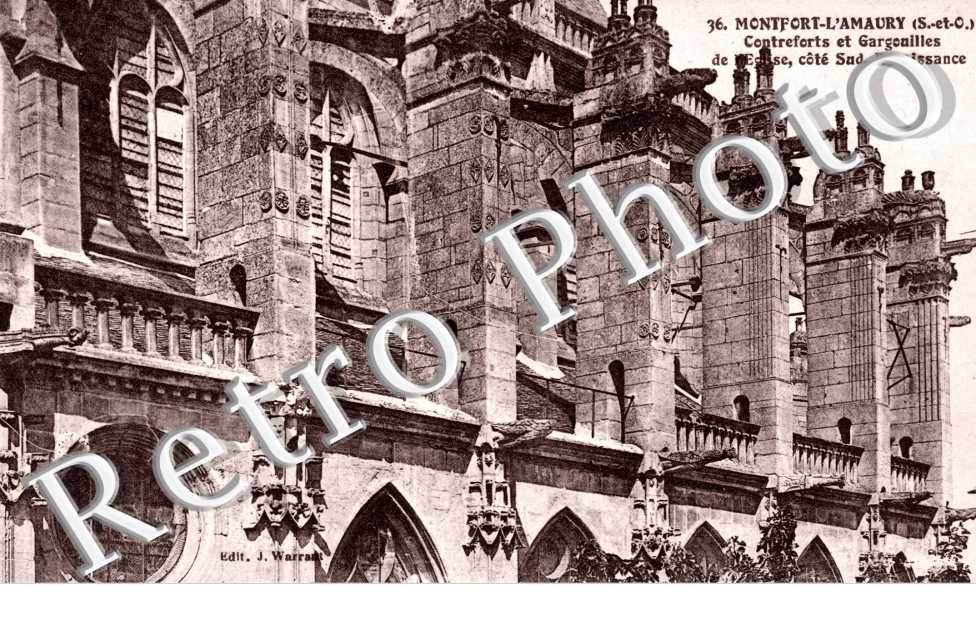 Contreforts et Gargouilles de l&#039;Eglise