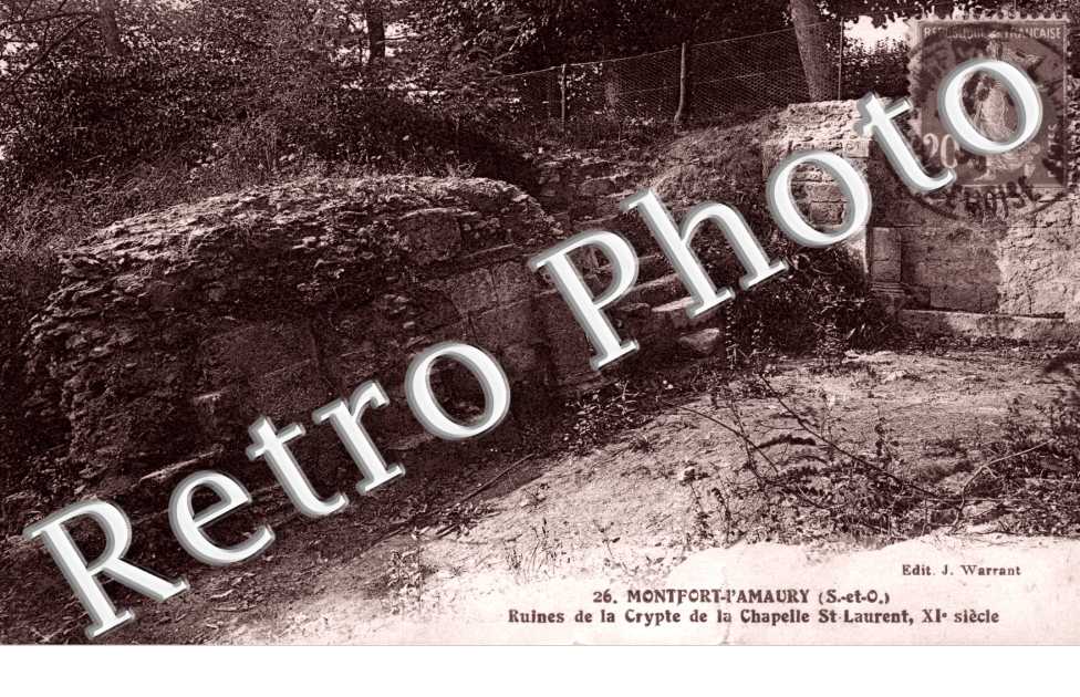 Ruines de la Crypte de la Chapelle St Laurent