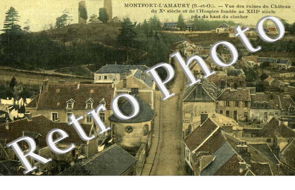 Vue des Ruines du Chateau