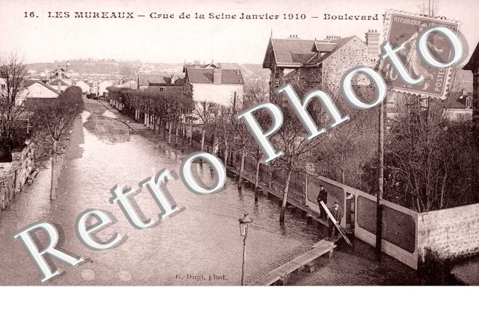 la Crue de la Seine en Janvier 1910