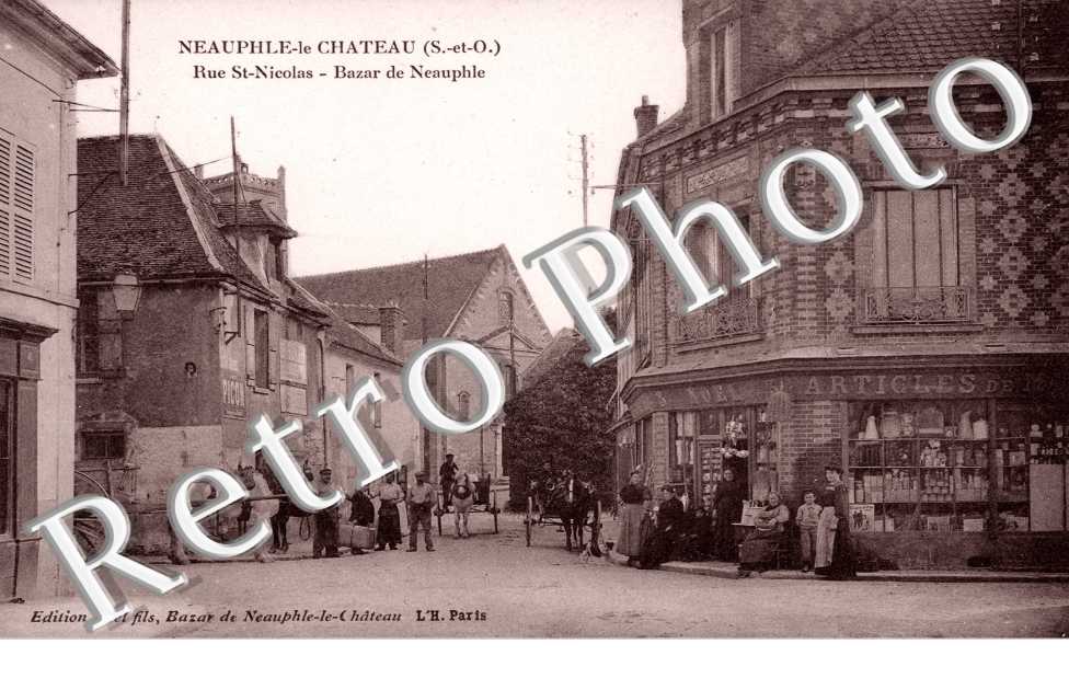 Rue Saint Nicolas et Le Bazar
