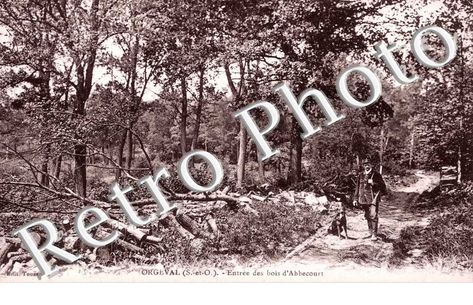 Entrée des bois d&#039;Abbecourt