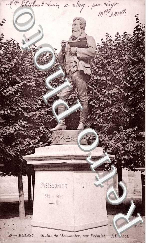 Statue de Meissonier