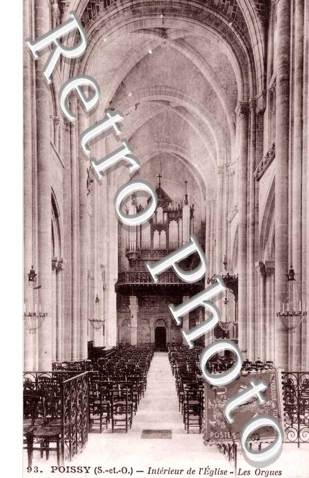 Intieur de l&#039;Eglise - Les Orgues