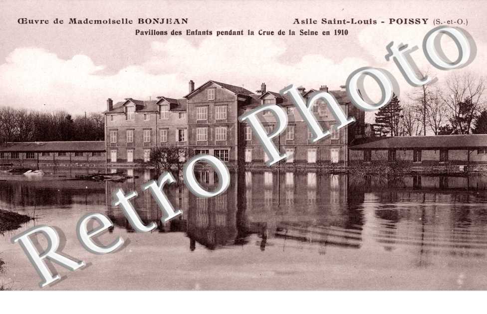 Innondations 1910, Asile Saint Louis
