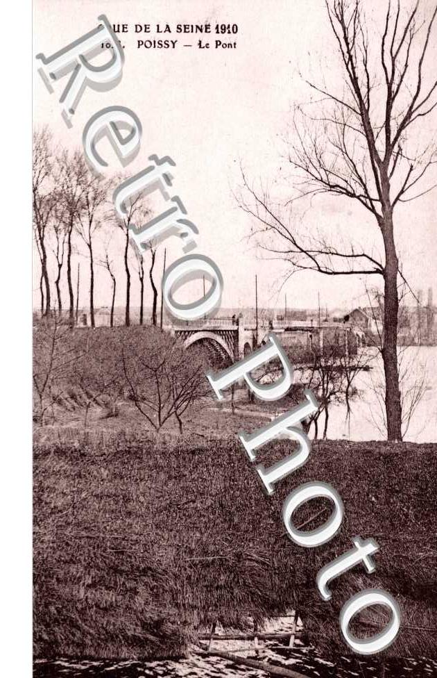 Innondations 1910, le Pont