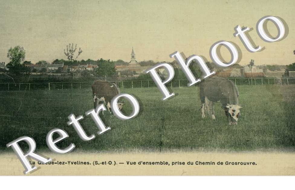 Vue d&#039;Ensemble prise du Chemin de Grosrouvre