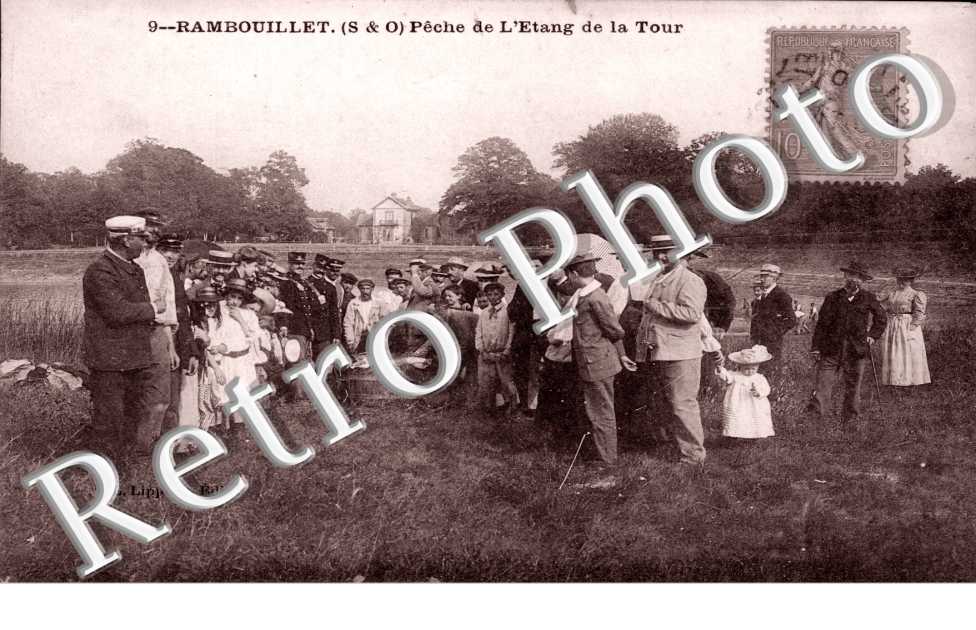 Pêche de l&#039;étang de la Tour 1906
