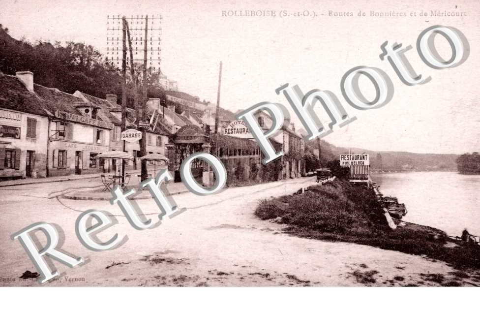 Routes de Bonnieres et de Mericourt