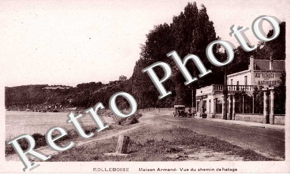 Maison Armand, Vue du Chemin de Halage