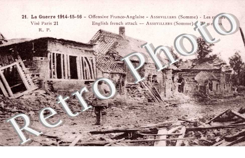 Offensive Franco-Anglaise - Les Ruines