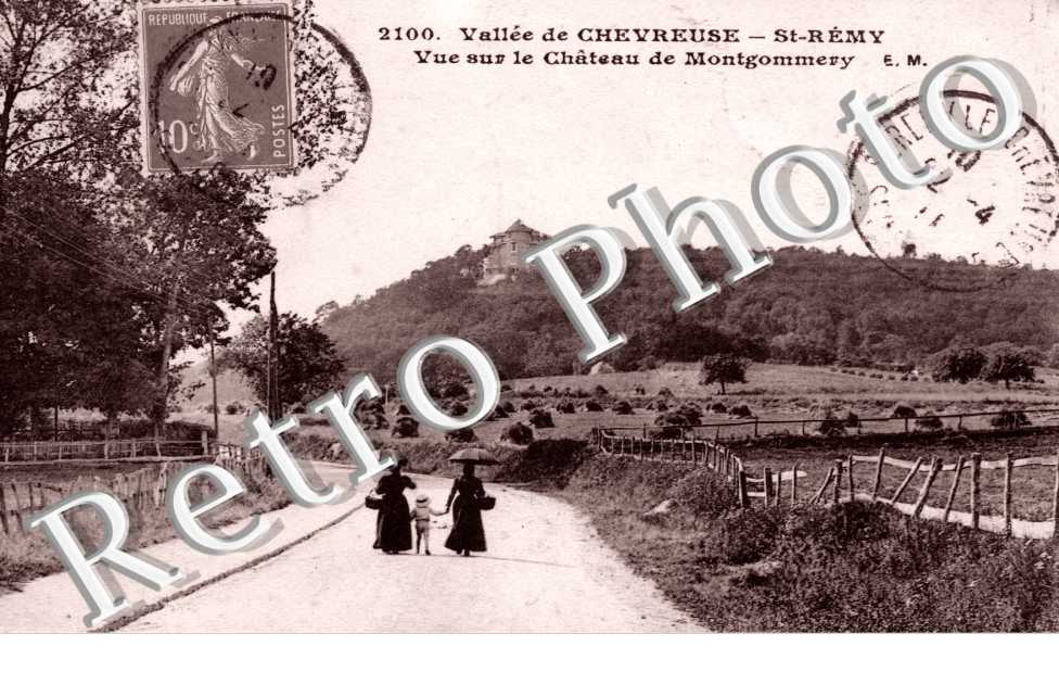 Vue sur le Chateau de Montgommery