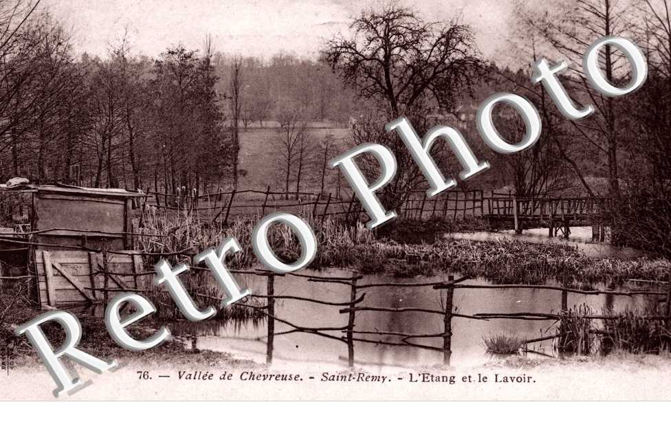 l&#039;etang et le lavoir