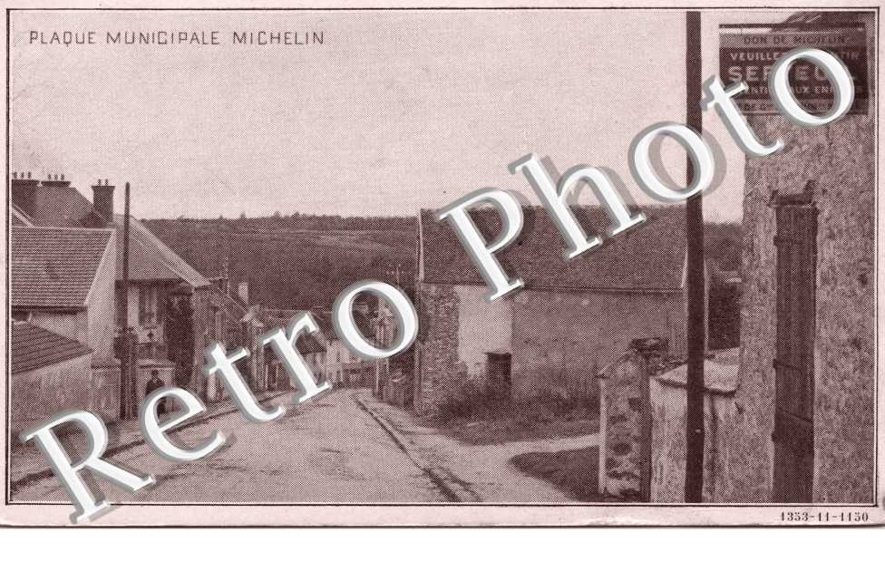 Plaque municipale Michelin - Securite routiere