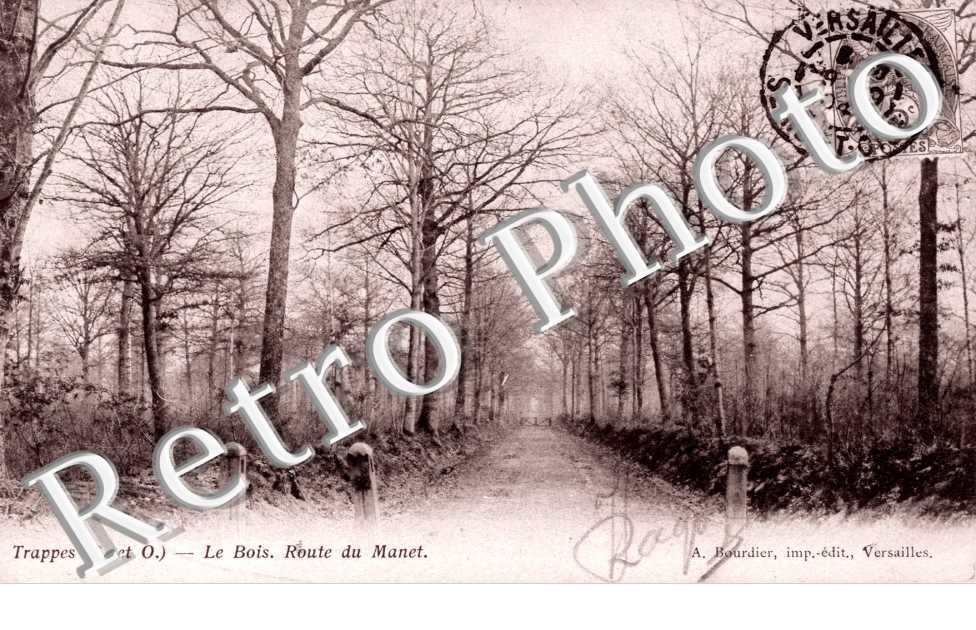 Le Bois, route du Manet