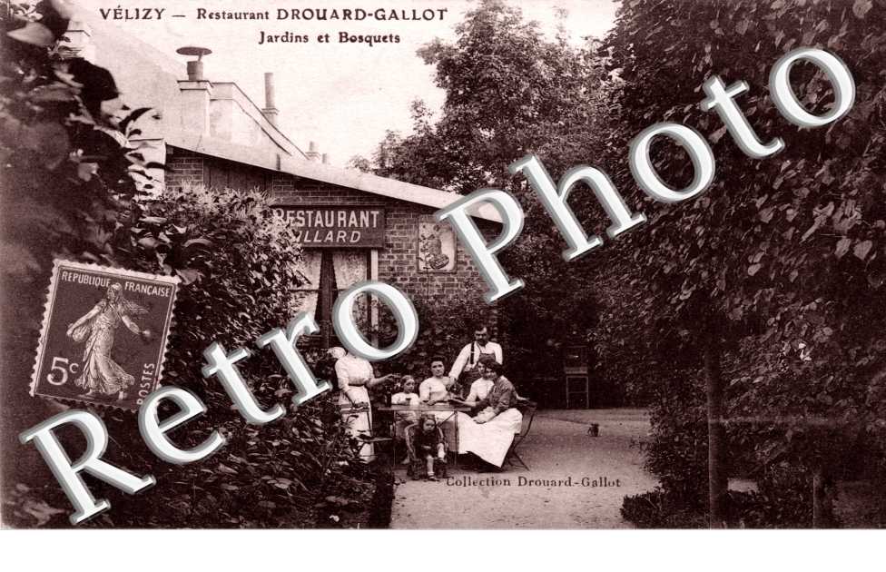 Restaurant Drouard Gallot, Jardins et Bosquets
