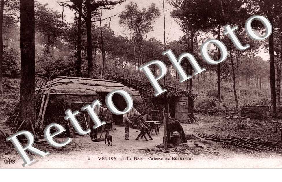 Le bois Cabane de bucherons