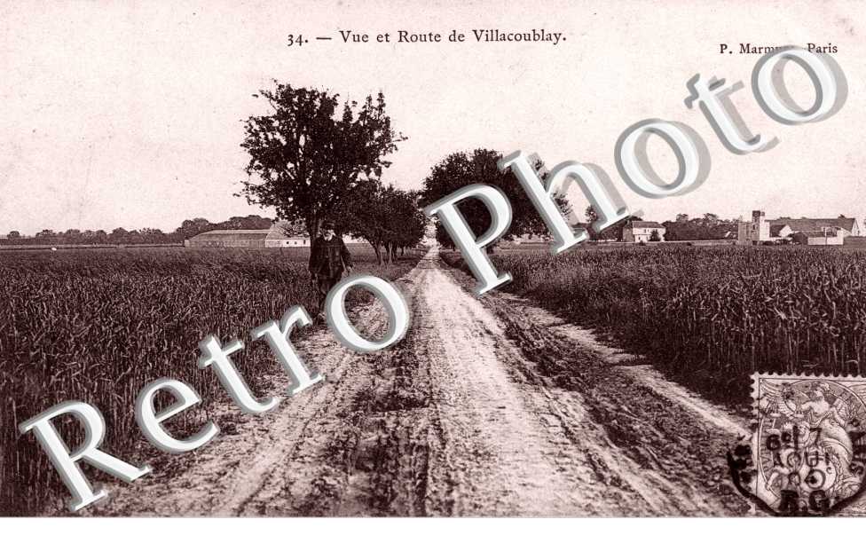vue et route de Villacoublay
