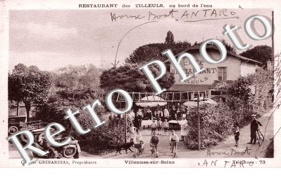 Restaurant des Tilleuls au bord de l&#039;eau - Charles Grimardias proprietaire