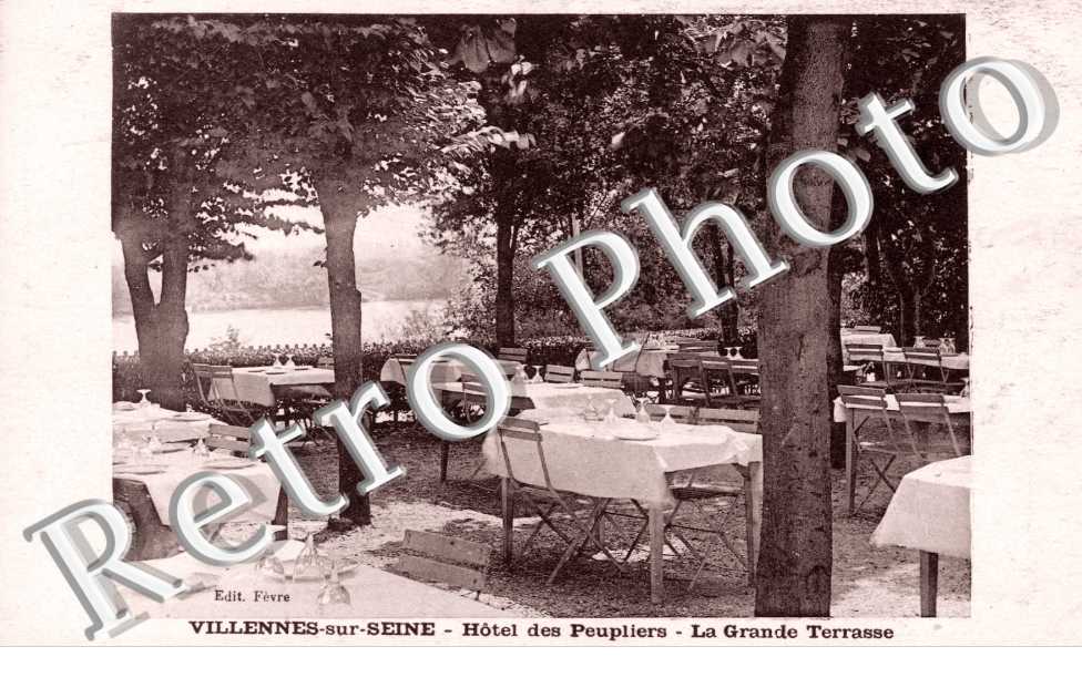 l&#039;Hotel des Peupliers, la Grande Terrasse