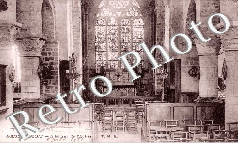 Gassicourt, Interieur de l&#039;Eglise