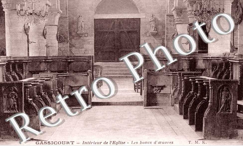 Gassicourt, Interieur de l&#039;Eglise