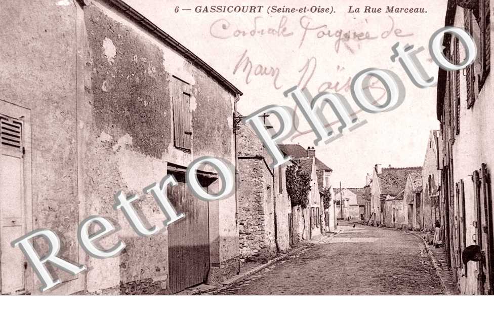 Gassicourt, la Rue Marceau