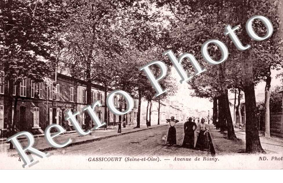 Gassicourt, Avenue de Rosny