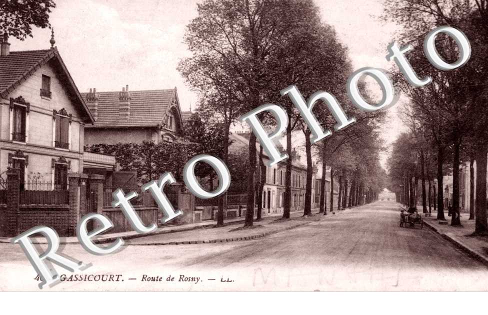Gassicourt, Route de Rosny