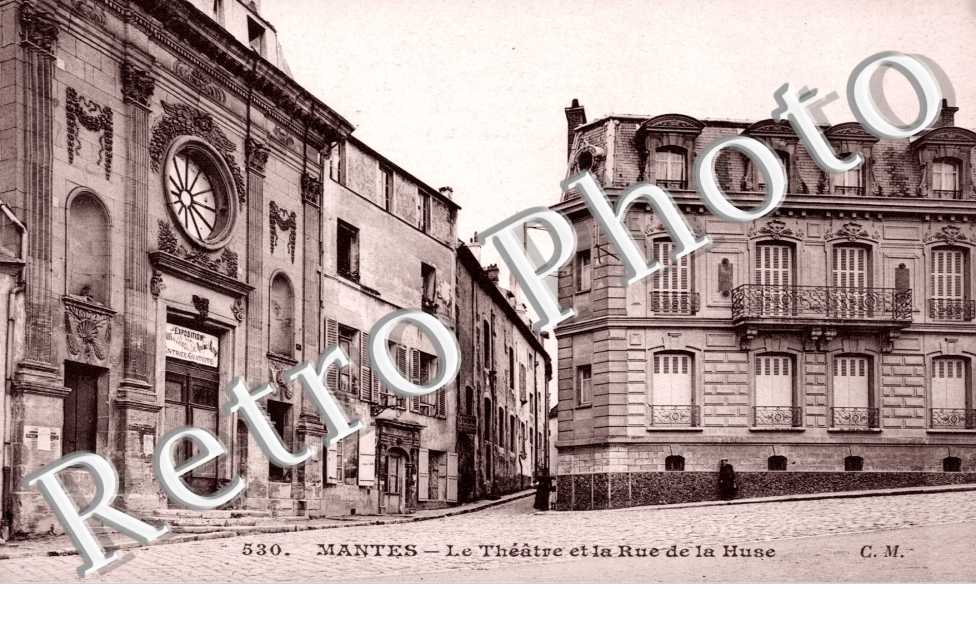 Le Theatre et la Rue de la Huse