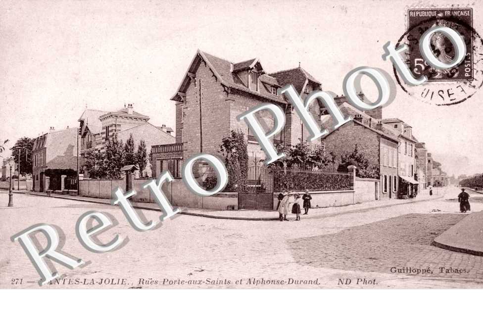 Rues Porte-aux-Saints et Alphonse-Durand