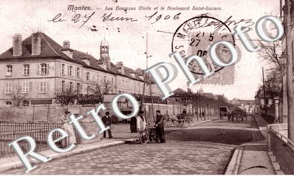 Les Hospices civils et le Boulevard de Saint Lazare
