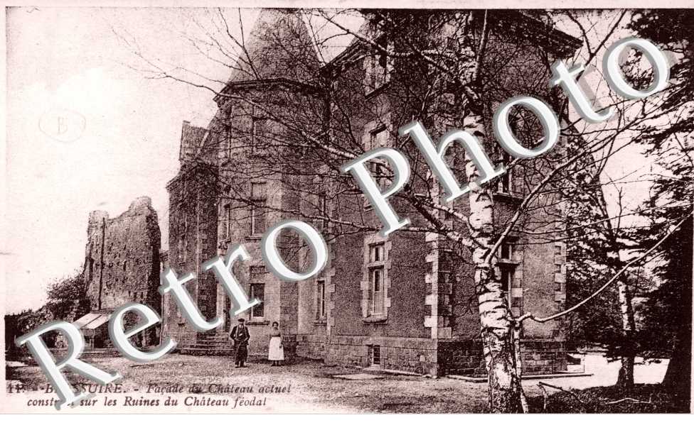 Facade du chateau actuel