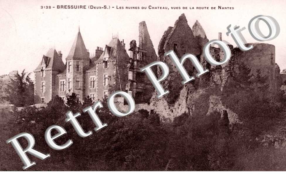 Les ruines du chateau