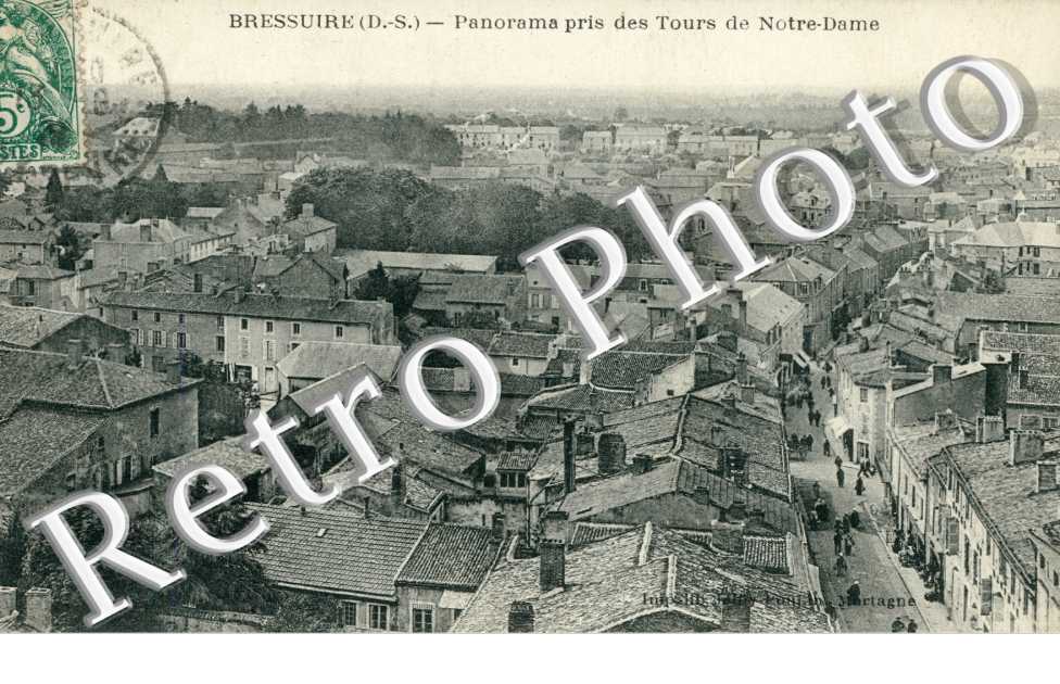 le Panorama pris des Tours de Notre-Dame