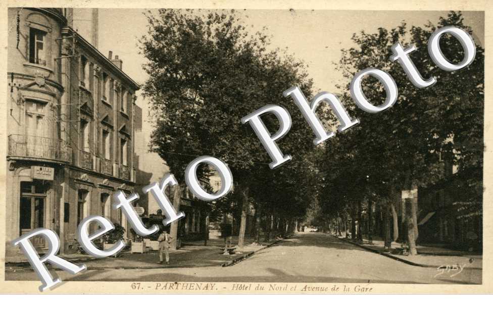 Hotel du Nord et Avenue de la Gare