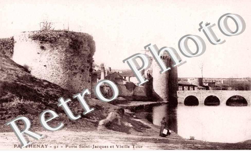 la Porte Saint-Jacques et la Vieille Tour