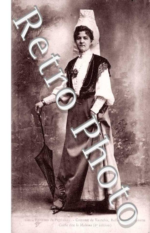 Coiffe dite " La Malvina "