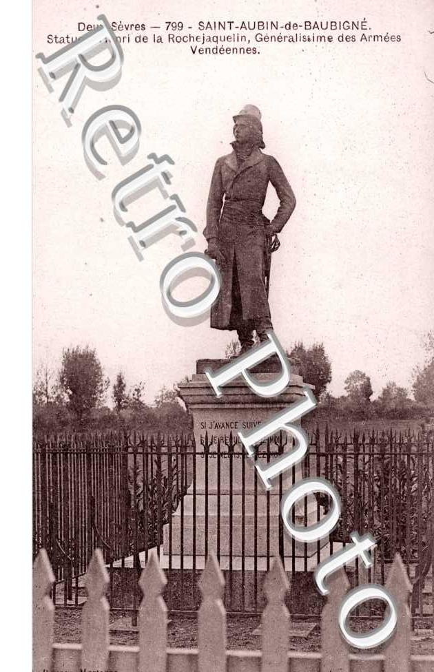 Statue d&#039;Henri de la Rochejaquelin